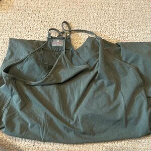 Free people hot shot onesie green